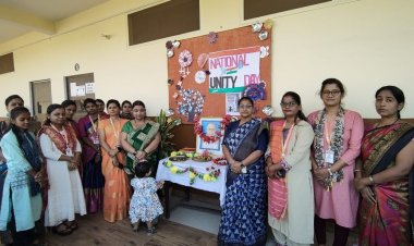 राष्ट्रीय एकता एवं अखंडता दिवस के रूप में रुद्र इंटरनेशनल स्कूल में सरदार पटेल जयंती मनाई गई