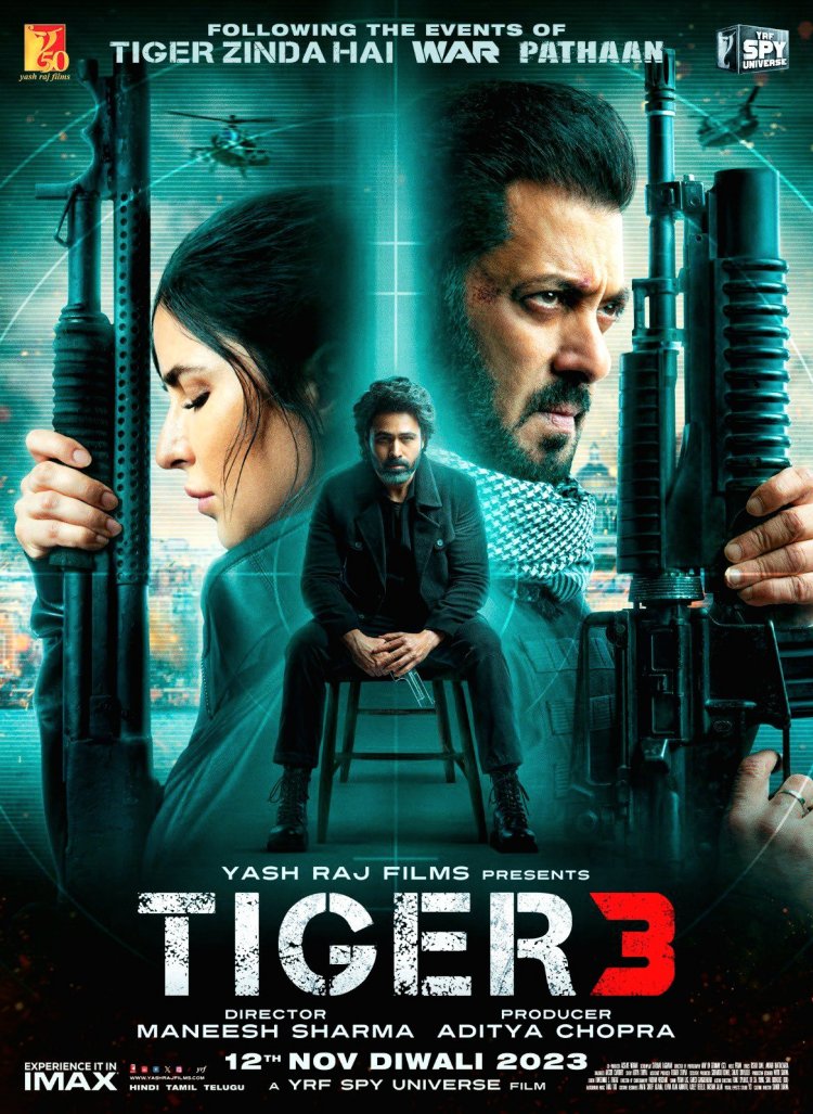 Tiger3 : कैटरीना कैफ, सलमान खान और इमरान हाशमी अभिनीत फिल्म की रिलीज़ डेट और नया पोस्टर आया सामने 