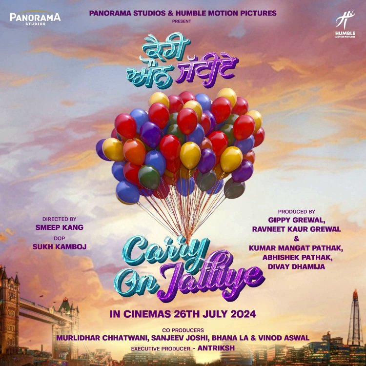 The new franchise of Carry on Jatta that went on floor in London last week is all set for July 26 release next 