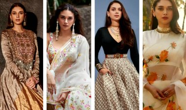 फेस्टिव सीज़न स्टाइल: अदिति राव हैदरी अपने एथनिक कालिदार लुक से सबको कर रहीं हैं इम्प्रेस !