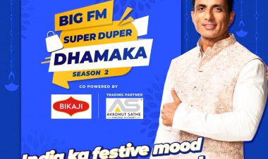 BIG FM’s festive campaign ‘Super Duper Dhamaka’ is back with Sonu Sood as India’s next shopping partner