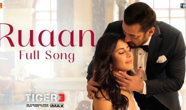 Tiger 3 : कैटरीना कैफ और सलमान खान की इस फ़िल्म से "रुआं" का रोमांटिक वीडियो  हुआ रिलीज़ !