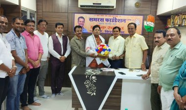 Samras Foundation ने किया कुंवर वीरेंद्र प्रताप सिंह का सम्मान