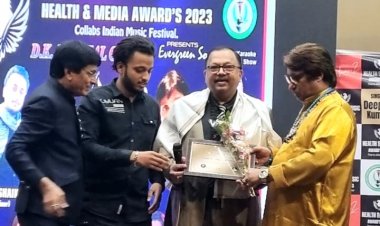 हेल्थ एंड म्यूजिक एवार्ड 2023  से सम्मानित हुए डॉक्टर निमेष मेहता