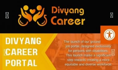 दिव्यांग जनों के कैरियर के लिए वरदान साबित होता डॉ.योगेश दुबे का "दिव्यांग करियर पोर्टल"