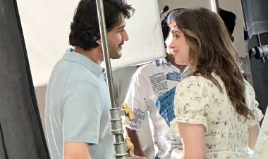 स्पॉटेड ऑन सेट : तमन्ना भाटिया और महेश बाबू क्या एक सिनेमेटिक सरप्राइज देंगे ?