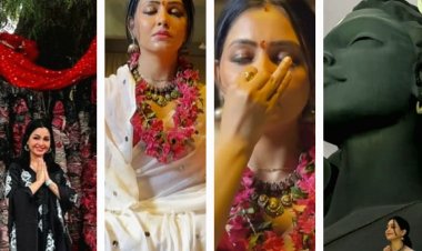 &TV कलाकार शुभांगी अत्रे जब पहुंचीं आध्यात्मिकता की शरण में !