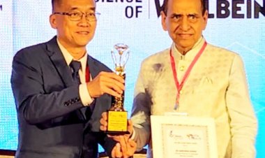 वर्ल्ड हेल्थ एंड वेलनेस कांग्रेस द्वारा एवार्ड फंक्शन का आयोजन