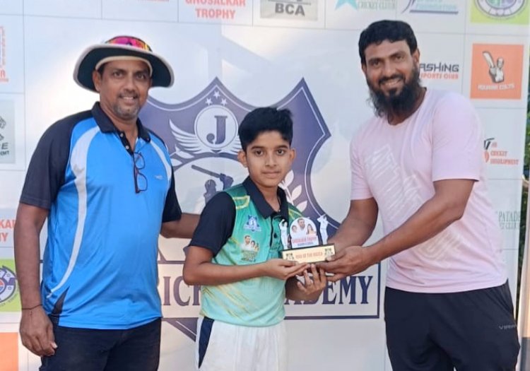 Jeet Acadmy Cricket Tournament : सेमी फाइनल में डैशिंग और जी फोर्स की टीमों की दमदार जीत : अब फाइनल में होगा रोमांचक मुकाबला