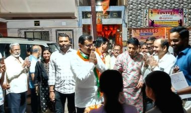 विधायक सुनील राणे ने चारकोप सेक्टर-तीन में विभिन्न विकास कार्यों के लिए किया भूमिपूजन...