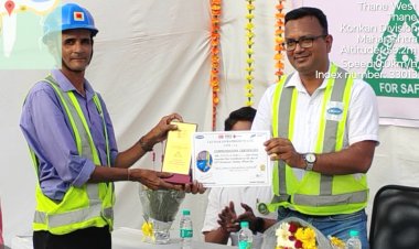 "बेस्ट सेफ्टी परफार्मेंस एवॉर्ड-2024" से सम्मानित हुए सूरज दूबे