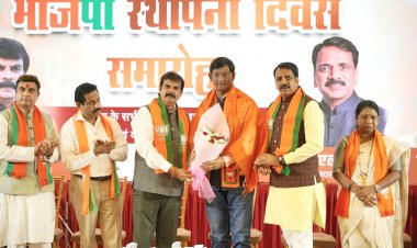 भारतीय जनता पार्टी स्थापना दिवस समारोह का मीरा रोड में भव्य आयोजन