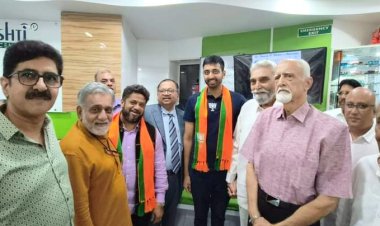 Loksabha Chunav 2024 : दिव्यदृष्टी में भाजपा उम्मीदवार के पुत्र ध्रुव पियूष गोयल की नजर आई "दूरदृष्टि"