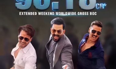 अक्षय कुमार और टाइगर श्रॉफ की 'बड़े मियां छोटे मियां' का बॉक्स-ऑफिस पर धमाल जारी : 100 करोड़ क्लब में होने जा रही है एंटर !