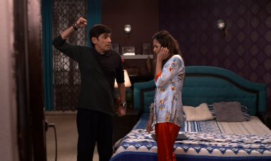 &TV के कल्ट कॉमेडी शो 'भाबी जी घर पर हैं' में विभूति ने अनीता पर किया अत्याचार ! 