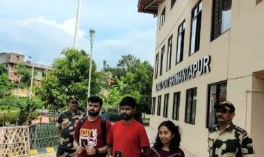 BSF की 81वीं बटालियन बांग्लादेश से स्वदेश लौट रहे छात्रों की सुरक्षित वापसी के लिए कर रही है उनकी भरपूर मदद