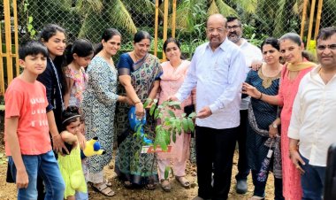 पूर्व सांसद गोपाल शेट्टी की संकल्पना से "एक पेड़ मां के नाम" का आयोजन 