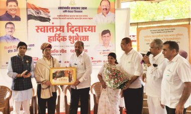 वीर सावरकर उद्यान में 78 वें स्वतंत्रता दिवस का जश्न मनाया गया