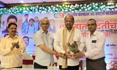 CCSF आयोजित सत्कार समारोह में मेधावी छात्रों को पूर्व सांसद गोपाल शेट्टी ने किया सम्मानित