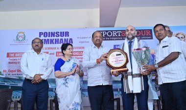 राष्ट्रीय खेळ दिनानिमित्त पोयसर  जिमखाना येथे "खेळाडूचा जन्म" आणि "खेलो मुंबई गेम्स" या विषयावर चर्चासत्र आणि परिसंवाद...