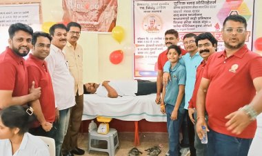 दादर में रक्तदान शिविर का आयोजन : 79 यूनिट रक्त एकत्रित किया गया