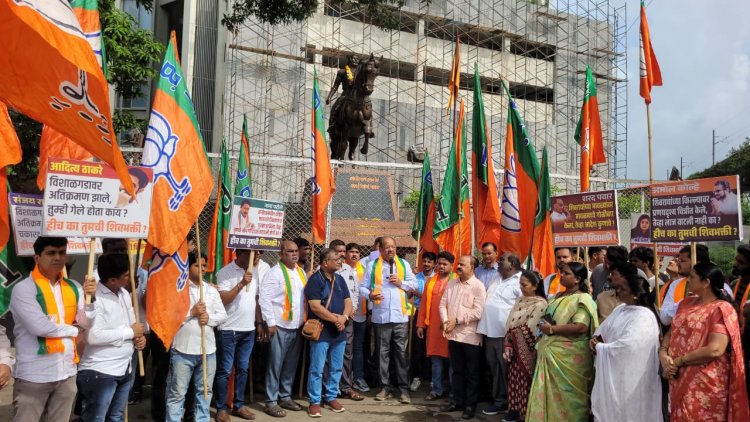 शिव प्रतिमा को लेकर राजनीति के खिलाफ पूर्व सांसद गोपाल शेट्टी मैदान में