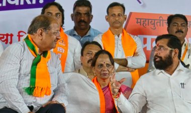 मागाठाणे प्रत्याशी के चुनाव प्रचार में पहुंचे मुख्यमंत्री एकनाथ शिंदे और जनसेवक गोपाल शेट्टी