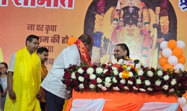 जा पर कृपा राम की होही, ता पर कृपा करही सब कोई.... माधव सेवा समिति द्वारा आयोजित श्रीराम कथा में पहुंचे जनसेवक गोपाल शेट्टी