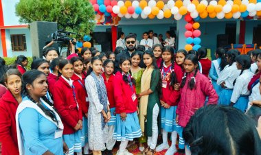 श्री रामजस आर. उपाध्याय बालिका विद्यालय का 32वां स्थापना दिवस समारोह धूमधाम से सम्पन्न