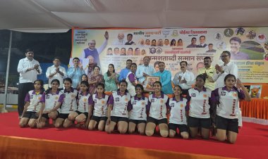 "अटल खेल महोत्सव" अंतर्गत सम्पन्न कबड्डी प्रतियोगिता के विजेताओं को जनसेवक गोपाल शेट्टी ने किया पुरस्कृत