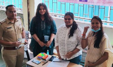 बोरीवली जीआरपी में मुफ्त स्वास्थ्य शिविर का आयोजन : 100 से अधिक पुलिस कर्मियों के स्वास्थ्य की हुई जांच