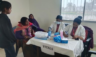 मेदांता के सहयोग से लिटेरा पब्लिक स्कूल ने आम लोगों के लिये लगाया मुफ्त स्वास्थ्य शिविर