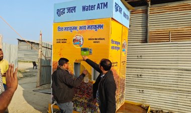 Mahakumbh में 40 लाख से ज्यादा लोगों ने पिया वॉटर एटीएम का शुद्ध जल