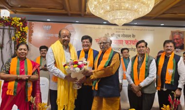 भाजपा कार्यकर्ता सम्मेलन में उमड़ा कार्यकर्ताओं का भारी जन सैलाब