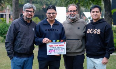 धनुष और कृति सेनन की आगामी लव सागा 'तेरे इश्क में' का दिल्ली शेड्यूल जोरों पर