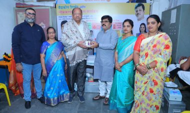 भाजपा और तारा माँ चेरिटेबल ट्रस्ट द्वारा मुफ्त स्वास्थ्य जांच और रक्तदान शिविर का आयोजन