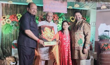 समाजसेवी जयकांत भाई हिरानी को पूर्व सांसद गोपाल शेट्टी ने किया सम्मानित