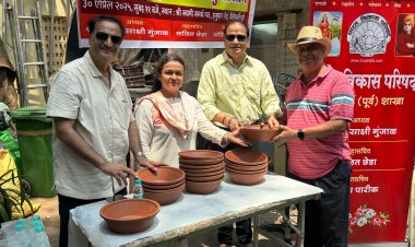 अक्षय तृतिया पर भारत विकास परिषद विलेपार्ले-शाखा का विशेष उपक्रम