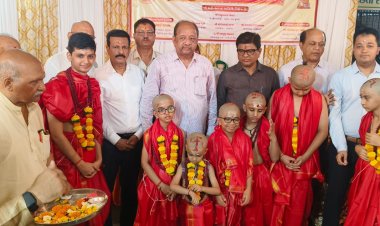 समस्त ब्राह्मण महासंघ द्वारा सामूहिक यज्ञोपवित संस्कार समारोह का आयोजन