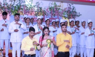 ग्लोबल इंस्टिट्यूट ऑफ़ नर्सिंग एंड पैरामेडिकल साइंसेज़ में अंतर्राष्ट्रीय नर्सिंग दिवस समारोह का आयोजन