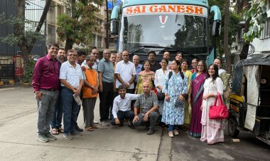 स्वातंत्र्यवीर सावरकर स्मारक पर जाकर भारत विकास परिषद के सदस्यों ने दी आदरांजलि