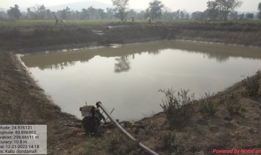 यूपी में 8 वर्षों में निर्मित किए गए 37403 खेत तालाब