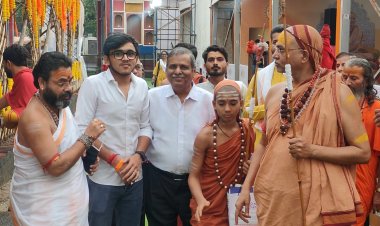 बोरीवली में शंकराचार्य श्री अविमुक्तेश्वरानंद जी सरस्वती महाराज का चातुर्मास : सैकड़ों भक्तों ने  दर्शन कर आशीर्वाद लिया