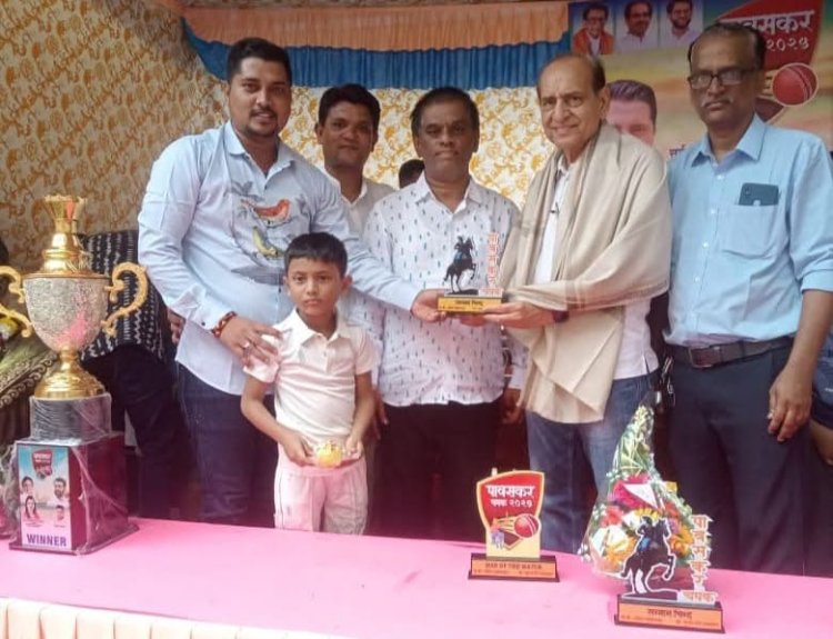 बोरीवली में "पावसकर चषक-2025" क्रिकेट टूर्नामेंट का भव्य आयोजन हुआ