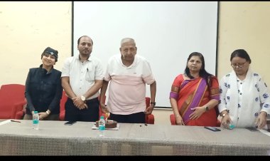 श्रीनिवास बगड़का कॉलेज में हिंदी पखवाड़ा अंतर्गत कवि-सम्मेलन का आयोजन