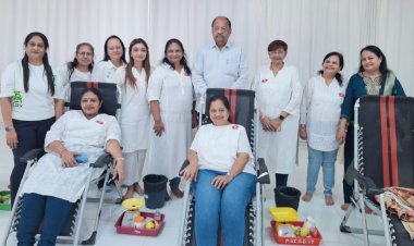 कांदिवली के रक्तदान शिविर में पूर्व सांसद गोपाल शेट्टी ने की शिरकत