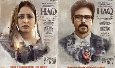 हक़ : यामी और इमरान का शानदार कैरेक्टर पोस्टर आया सामने