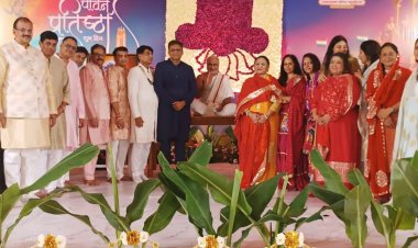 "लोढ़ा वेनेज़िया" में नव निर्मित मंदिर के प्रतिष्ठा महोत्सव का शुभारंभ ...