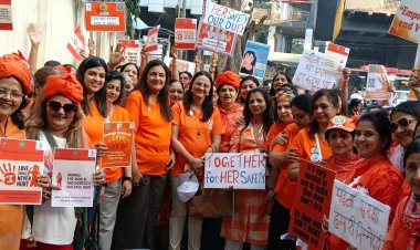 "इनर व्हील डिस्ट्रिक्ट-314" ने किया 'ऑरेंज द वर्ल्ड वाकाथान' का शानदार आयोजन  ...