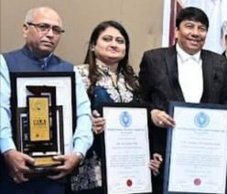 सामाजिक कार्यों के लिए कई दिग्गजों का हुआ सम्मान ....